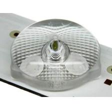 LED Подсветка TOT_32D2700_2X7_3030C-7S1P (550 мм, 7 линз)