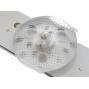LED Подсветка  CRH-CN43WG63030030711DEV1.3 (3 планки по 790 мм 7 линз)
