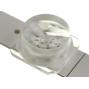 LED Подсветка  CRH-BX55V1U513030T04128CL REV1.1 (комплект 4 составных планки по 1055 мм, 12 линз)