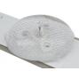 LED Подсветка V5DF-400DCA-R2/V5DF-400DCB-R2 (4 составныепланки по 815 мм, 9 линз)